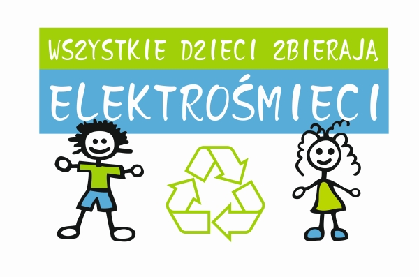 Logo akcji Wszystkie dzieci zbieraja elektrosmieci
