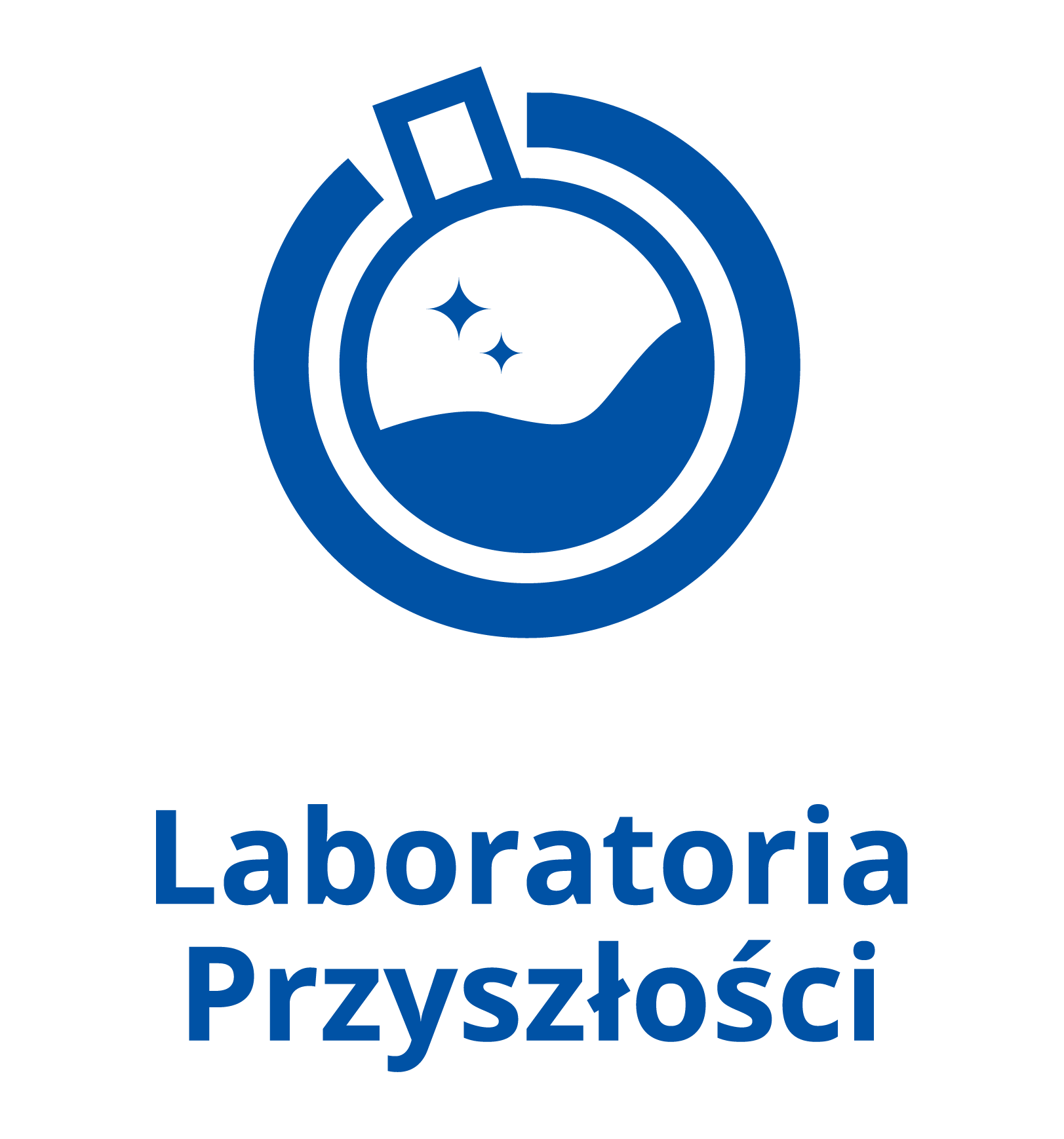 logo Laboratoria Przyszlosci pion kolor